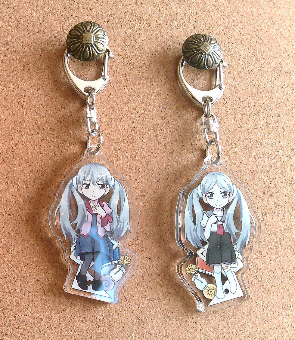 育　アクリルキーホルダー