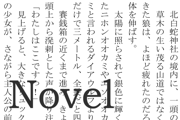 平常心/小説