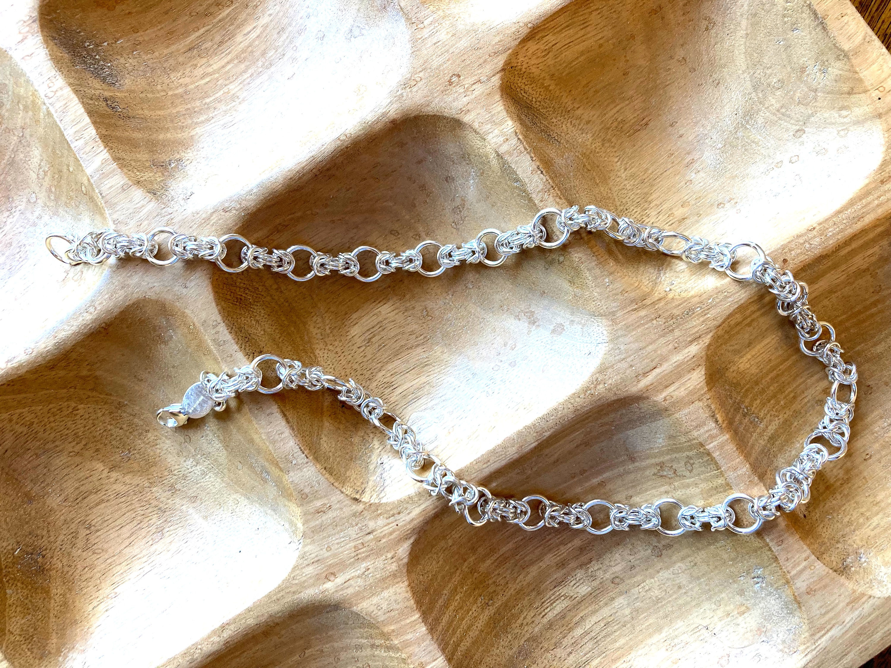 Silver necklace