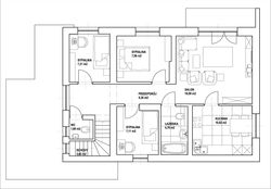 Dom w Tarczynie - rzut piętra