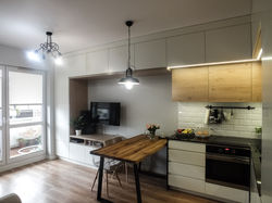 Kuchnia. Widok na salon