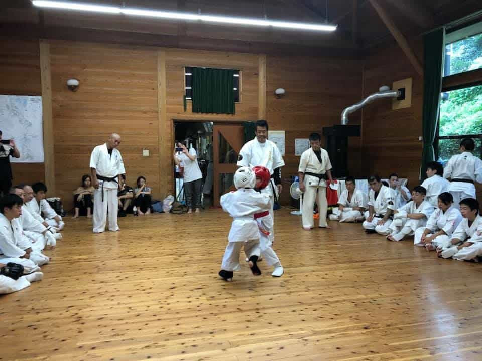 実戦空手平成館夏合宿