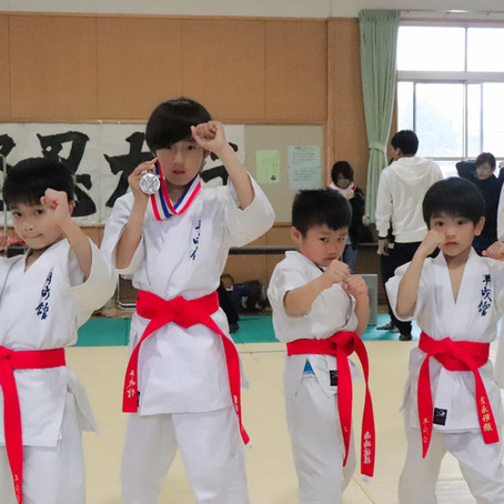 空手新人戦トーナメント交流試合