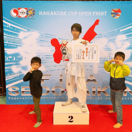 小学6年生準優勝 正道会館全九州大会