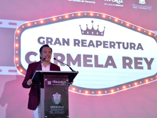 Gobernador efectúa reapertura del Foro Cultural “Carmela Rey”