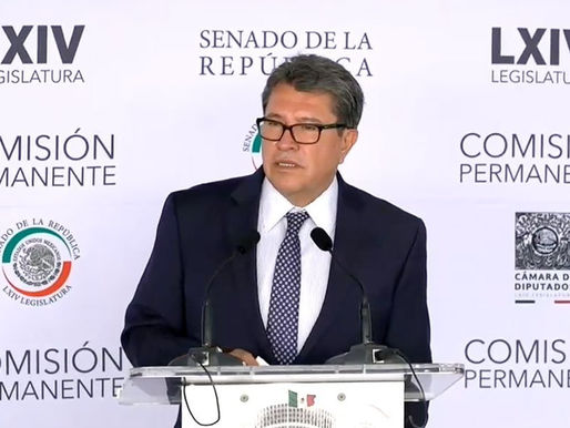 Monreal asegura que el Senado se impulsa reformas para mejorar desarrollo y economía de México