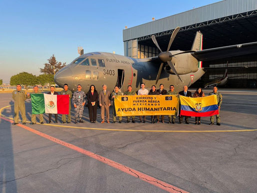 México envió un millón de vacunas AstraZeneca contra Covid-19 a Ecuador