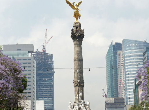 Rehabilitan Ángel de la Independencia tras pintas de estudiantes de la ENAH
