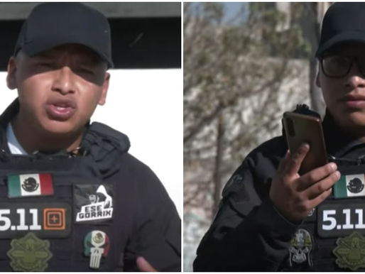 “Ese Gorrix”, el policía rapero de Edomex que canta sobre operativos antinarco