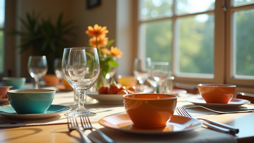 Pinturas y montajes para tu mesa perfecta