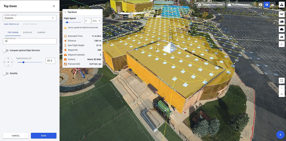 Mission planning in Drone Harmony