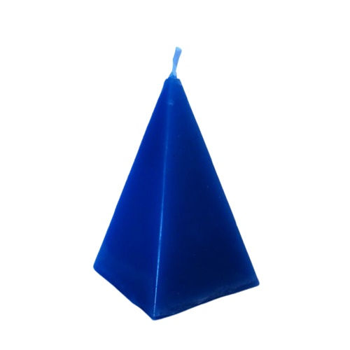 Pyramide bougie bleue Réussite