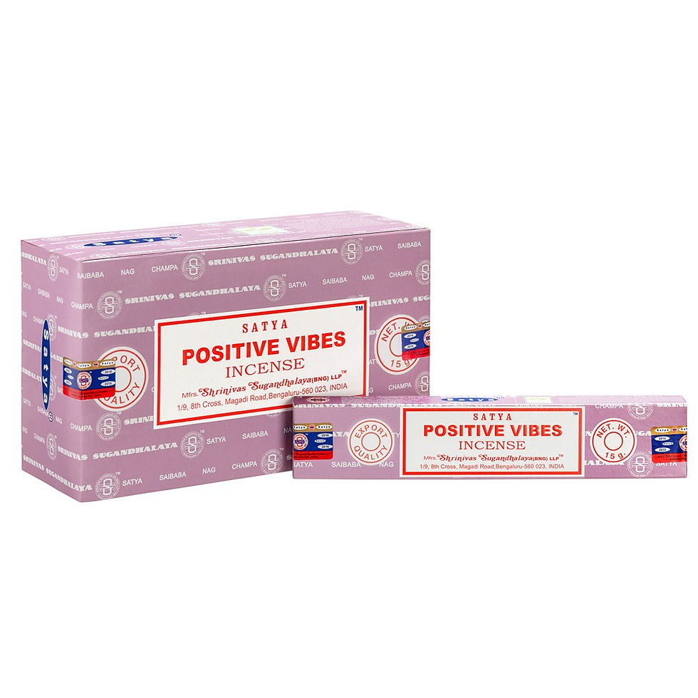 Encens Satya énergies positives Positive vibes