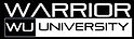 Warrior University Banner Logo