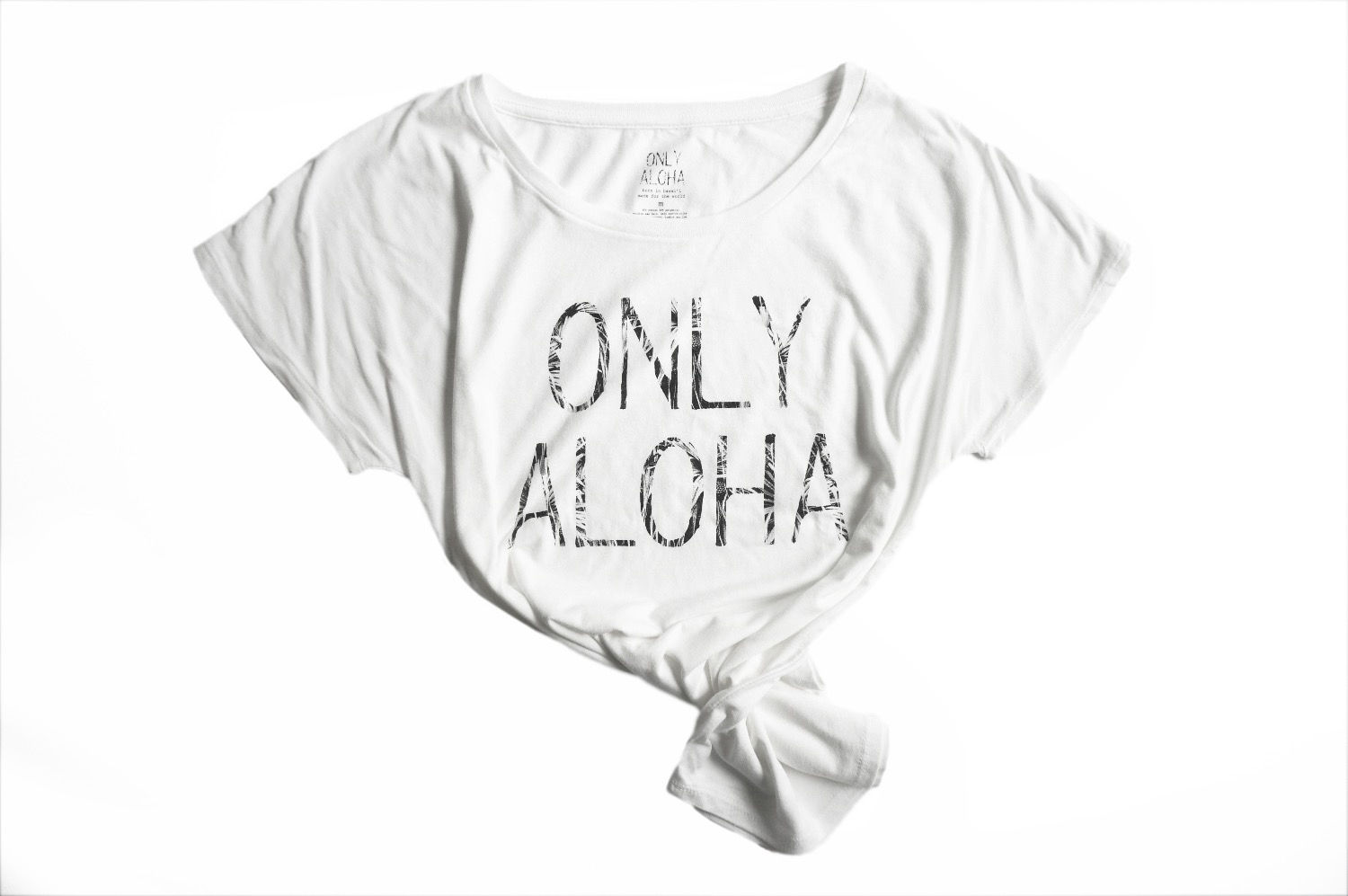 ONLY ALOHA - Women's Dolman Sleeve Logo Tee
