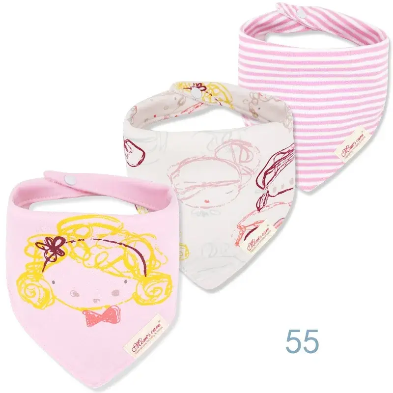 Thumbnail: Bobbi Baby Bibs Bandana Set 3pcs Per Lot