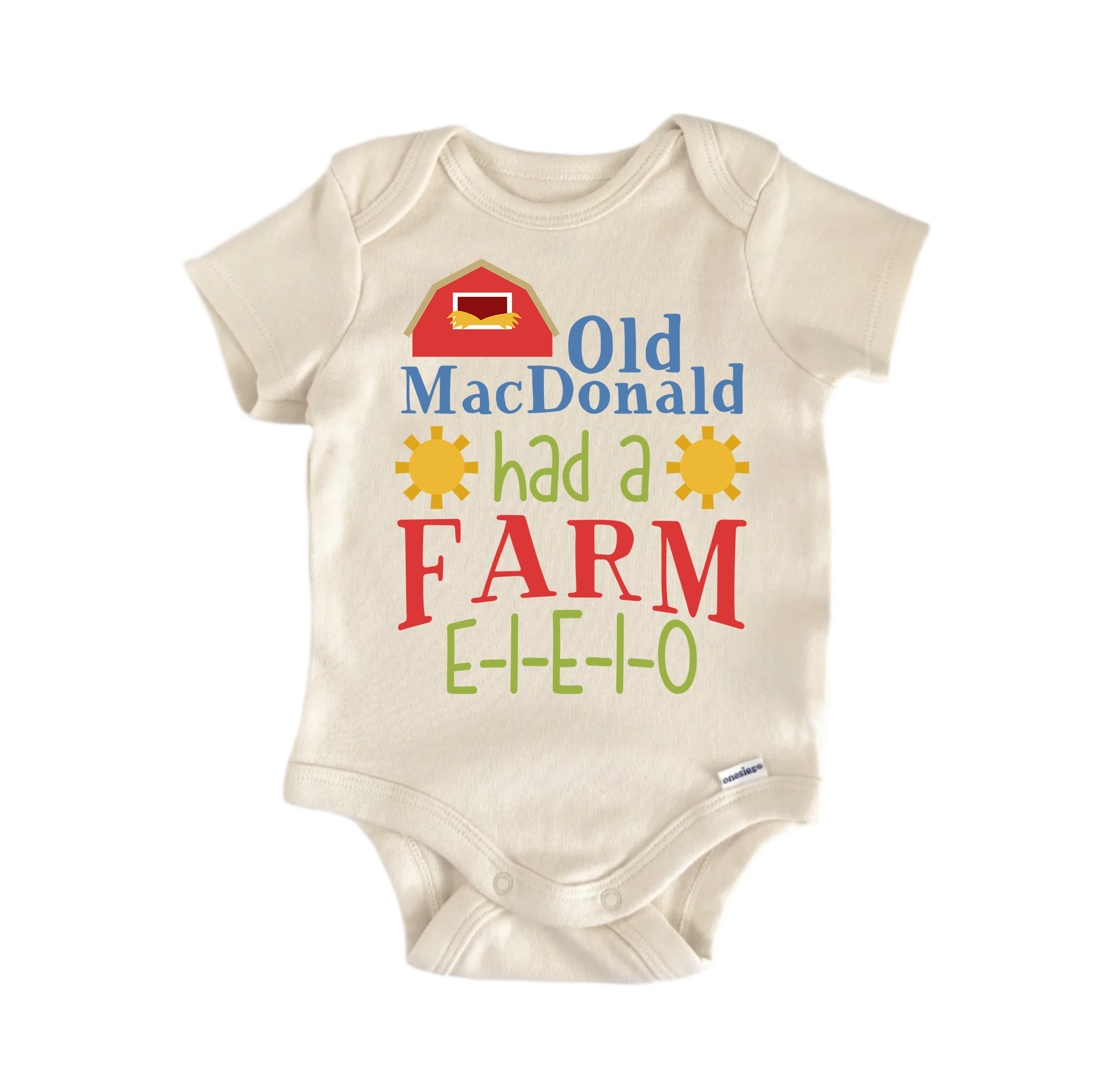 Old MacDonald Had a Farm Infant Bodysuit