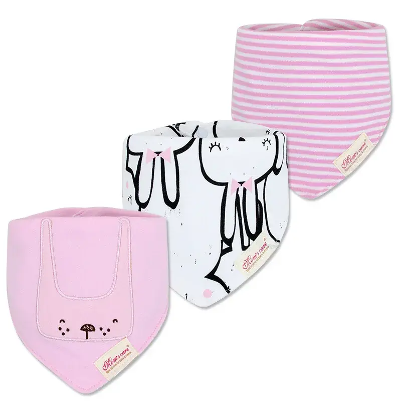 Thumbnail: Bobbi Baby Bibs Bandana Set 3pcs Per Lot