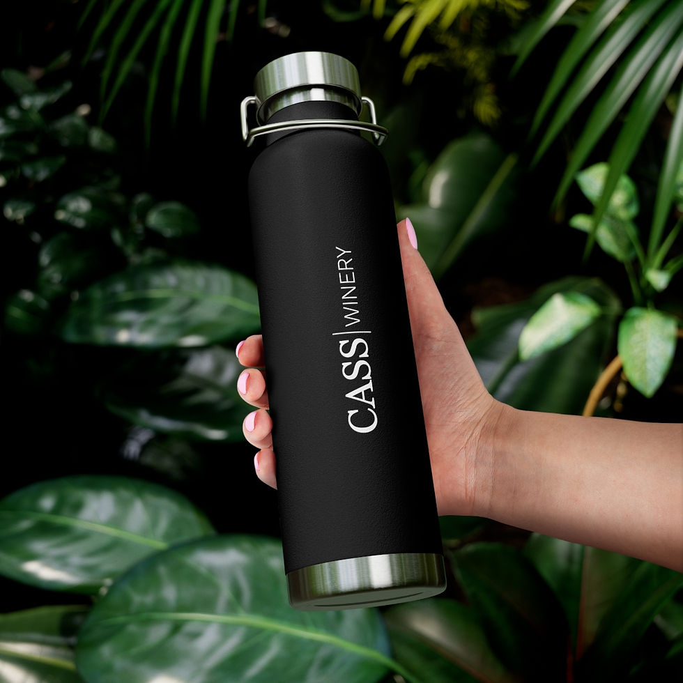 Thumbnail: CASS Winery Copper Vacuum Insulated Bottle, 22oz