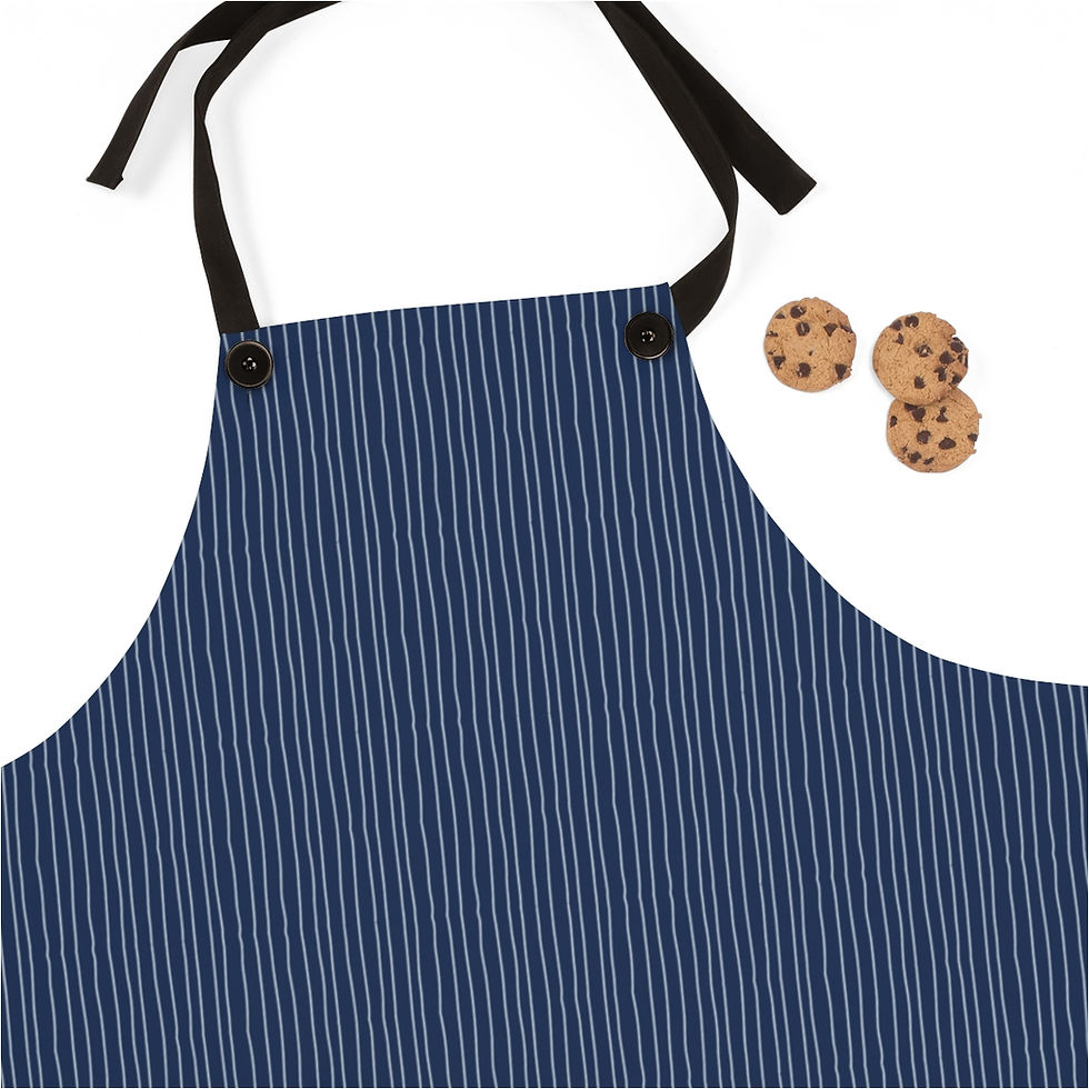 Thumbnail: Striped CASS Apron with Brand Iron Logo