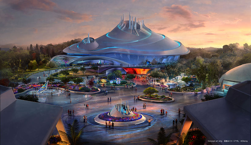Tokyo Disneyland's New Tomorrowland content media