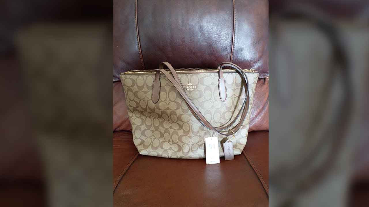 COACH® Station Tote Bag In Signature Canvas Bag