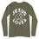Thumbnail: "Jesus Loves You" Unisex Long Sleeve Tee - Military Green