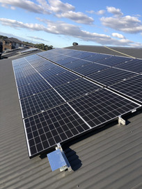 Solar panel installation
