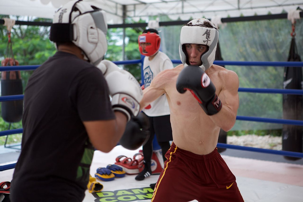 Sparring: An essential part of training.