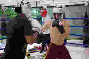 Sparring: An essential part of training.