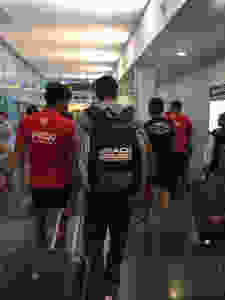 When we first picked Professor Diego up from Changi Airport