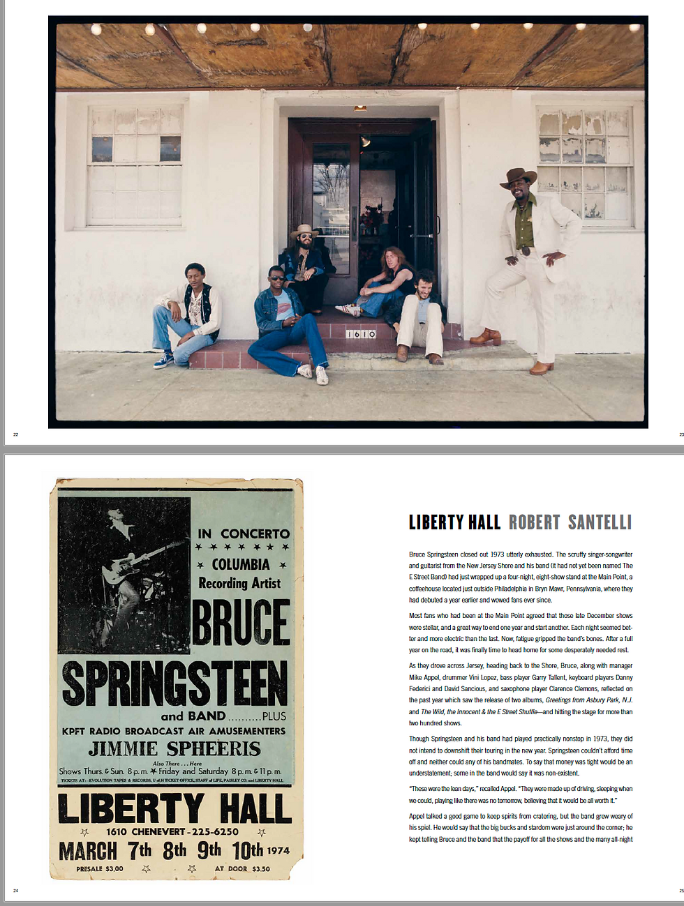 Miniatyrbild: Nicki Germaine: Springsteen, Liberty Hall