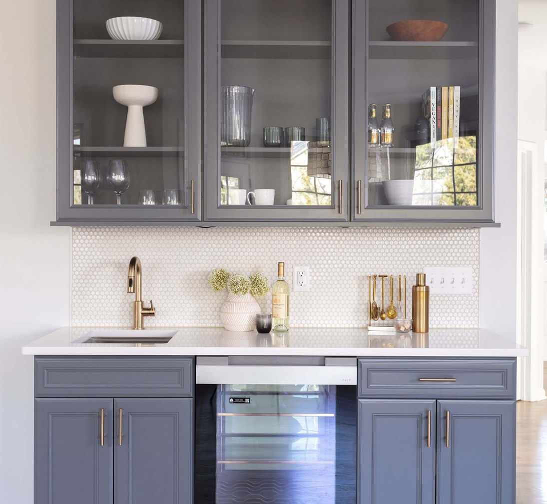 Cary NC remodel with bar