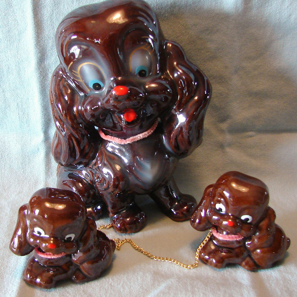 Clayware Dog Set