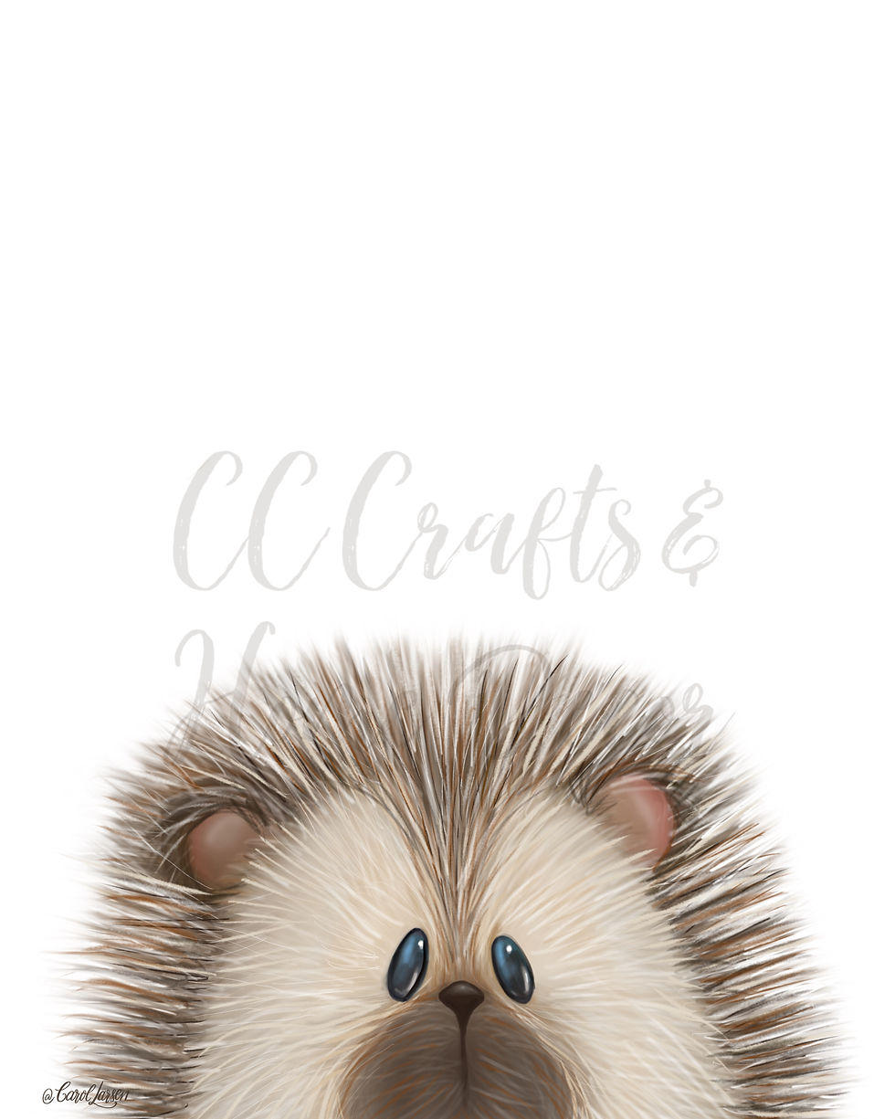 Thumbnail: Set of 4 Woodland Animal Prints Mix and Match