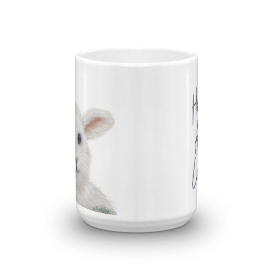 Thumbnail: Lamb - Happy as a Lamb Ceramic Mug 11oz an 15oz sizes
