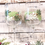 Thumbnail: Hand painted Pine Wreath with White Berries Stemmed glass