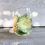 Thumbnail: Hand Painted Yellow Hibiscus STEMLESS Glass