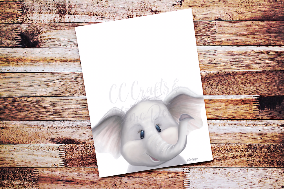 Thumbnail: Elephant Safari Art Print