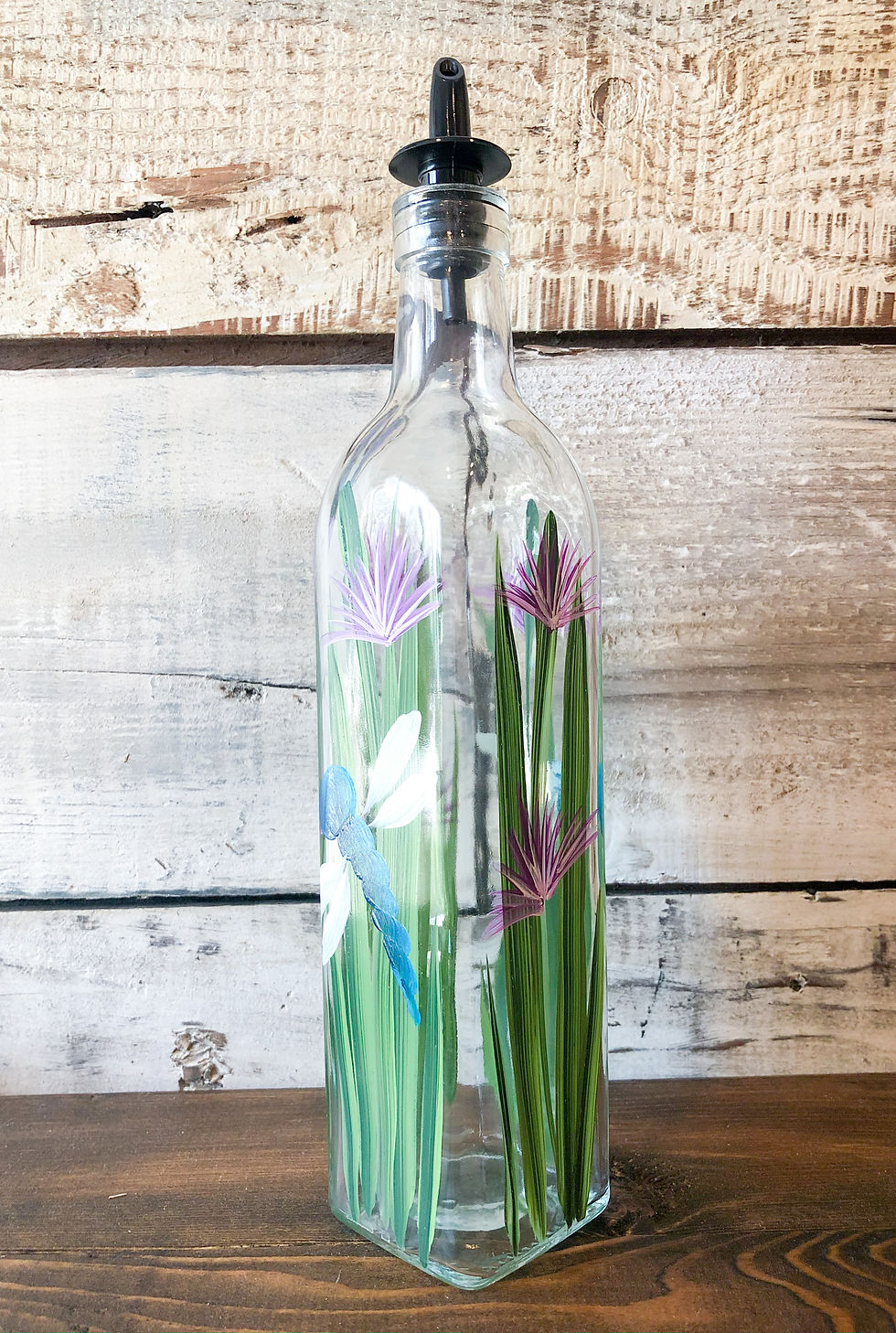 Thumbnail: Hand Painted Everything Bottle - Dragonfly