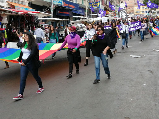 Marcha para el DÃa Internacional de las Mujeres