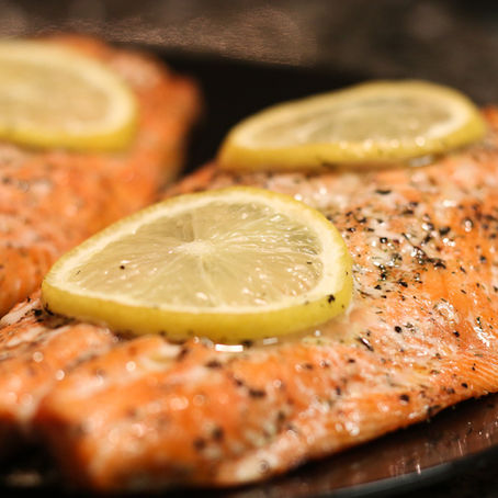 lemon garlic salmon