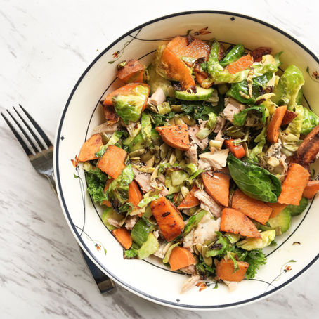 kale sweet potato salad