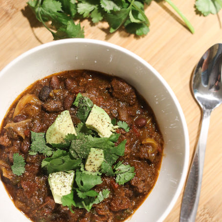 cilantro avocado chili