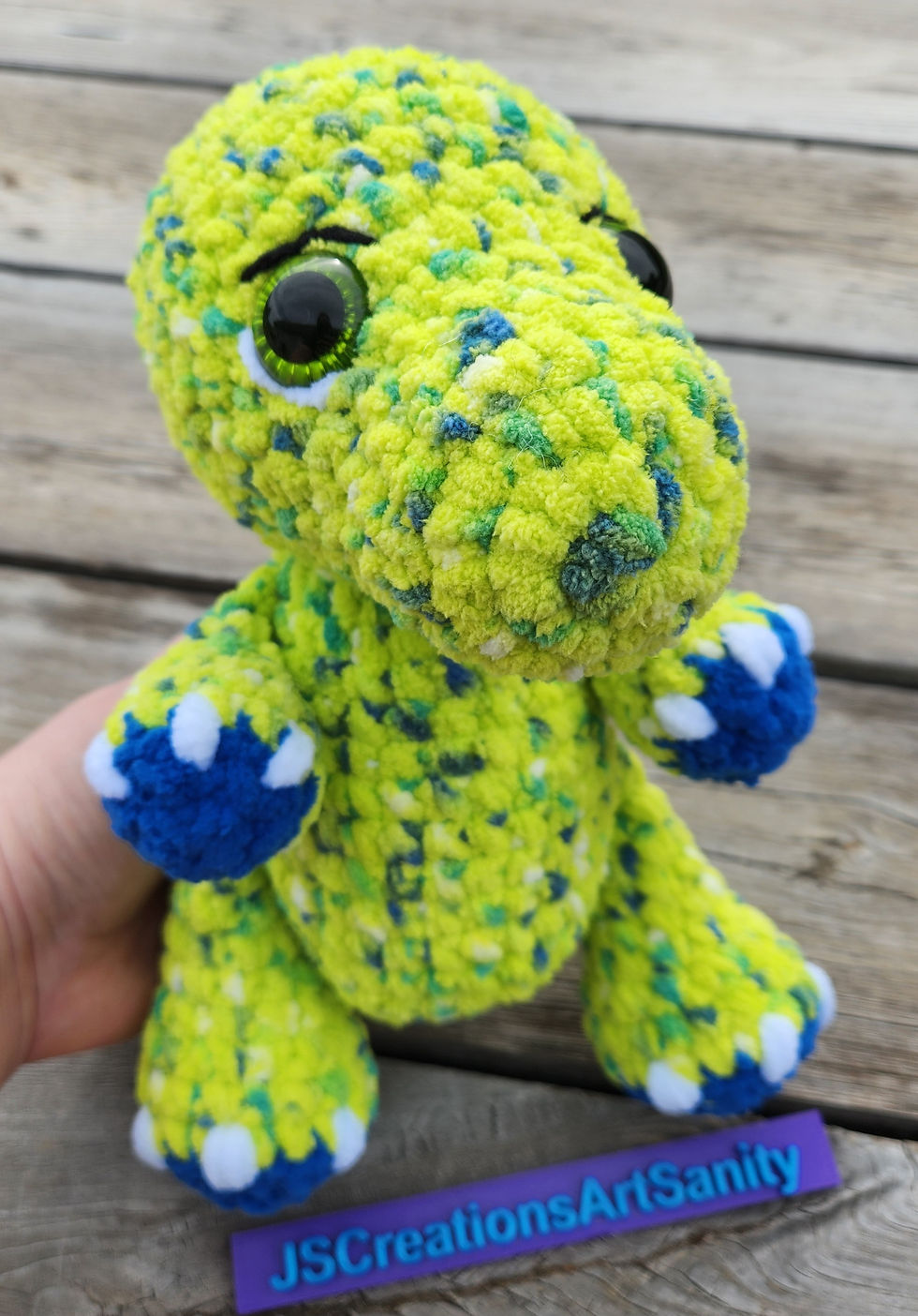 Chomper the T-Rex | Crochet T-Rex | Amigurumi Dinosaur