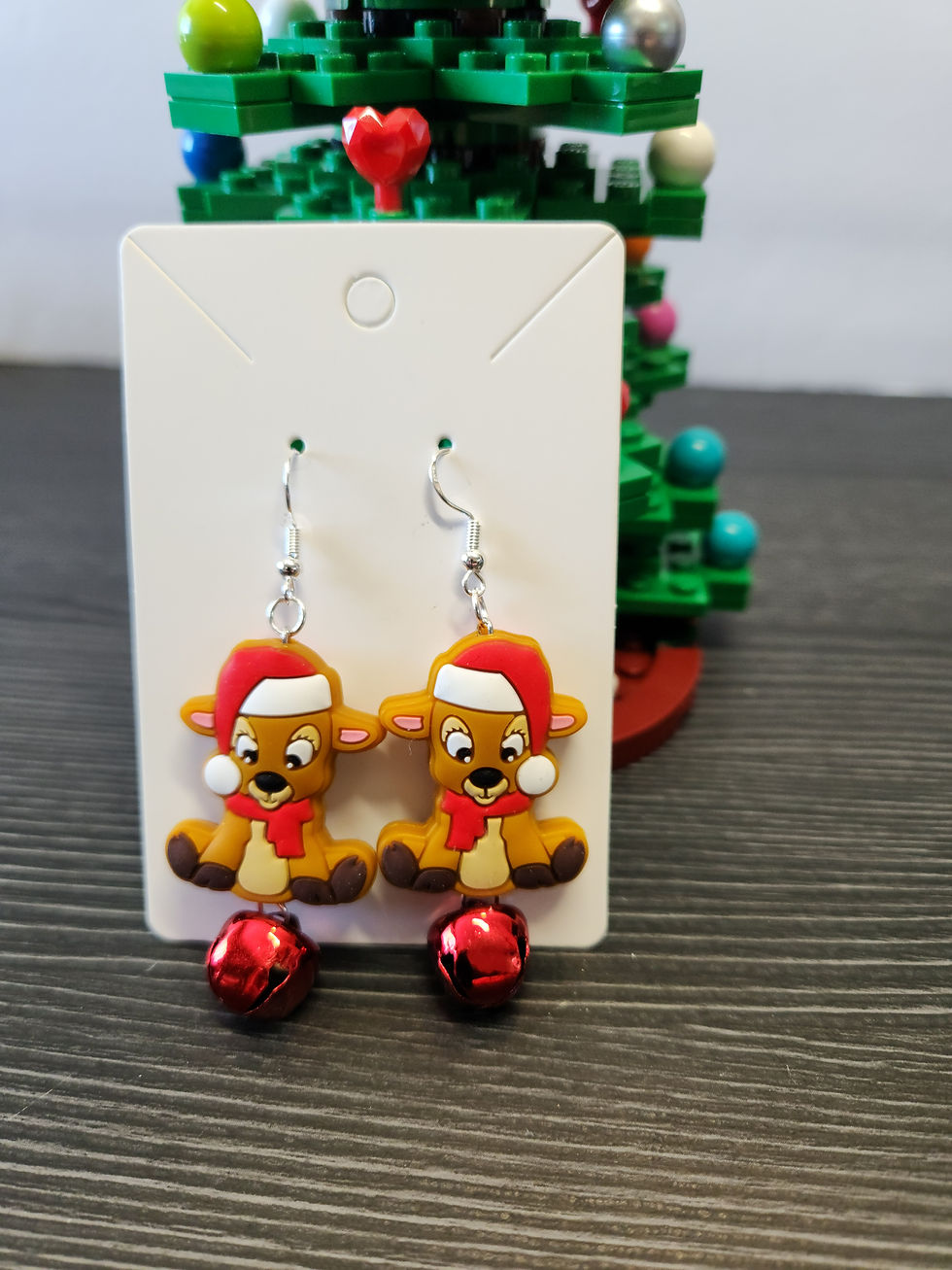 Reindeer Earrings