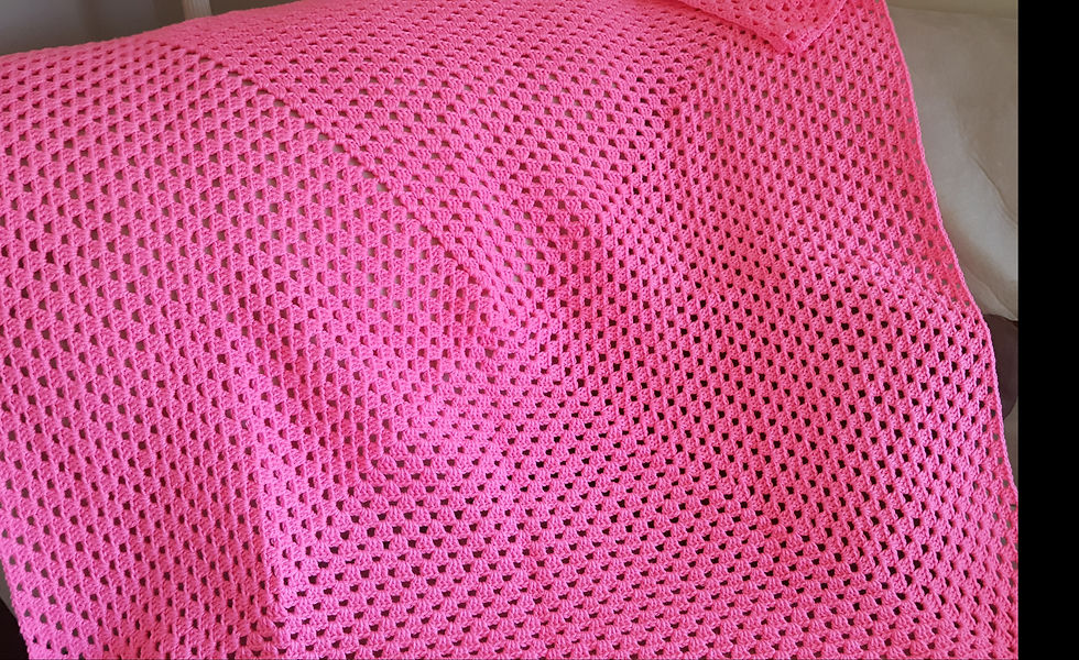 Crochet Granny Square Blanket