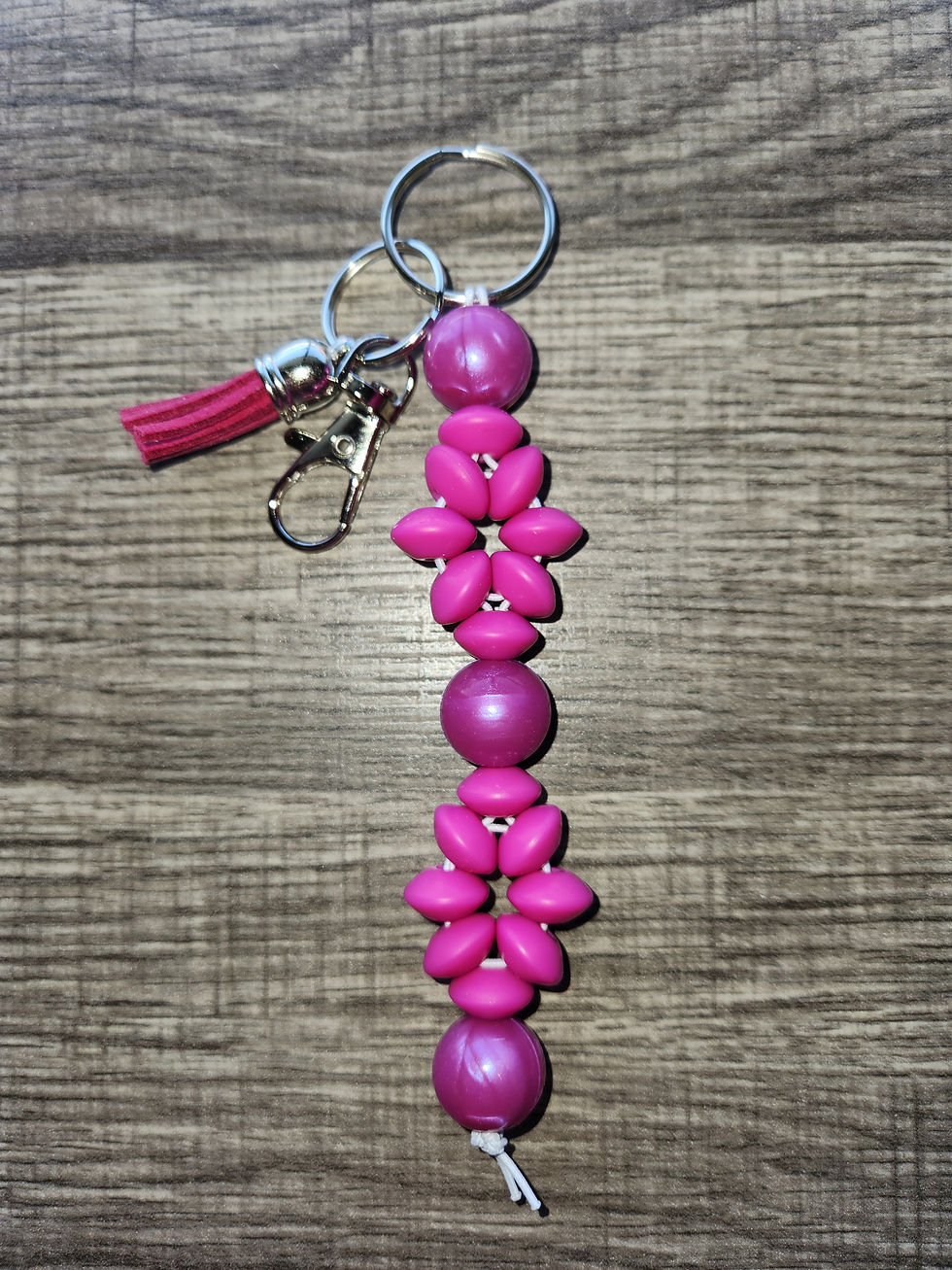 Thumbnail: Pretty Flowers Keychains