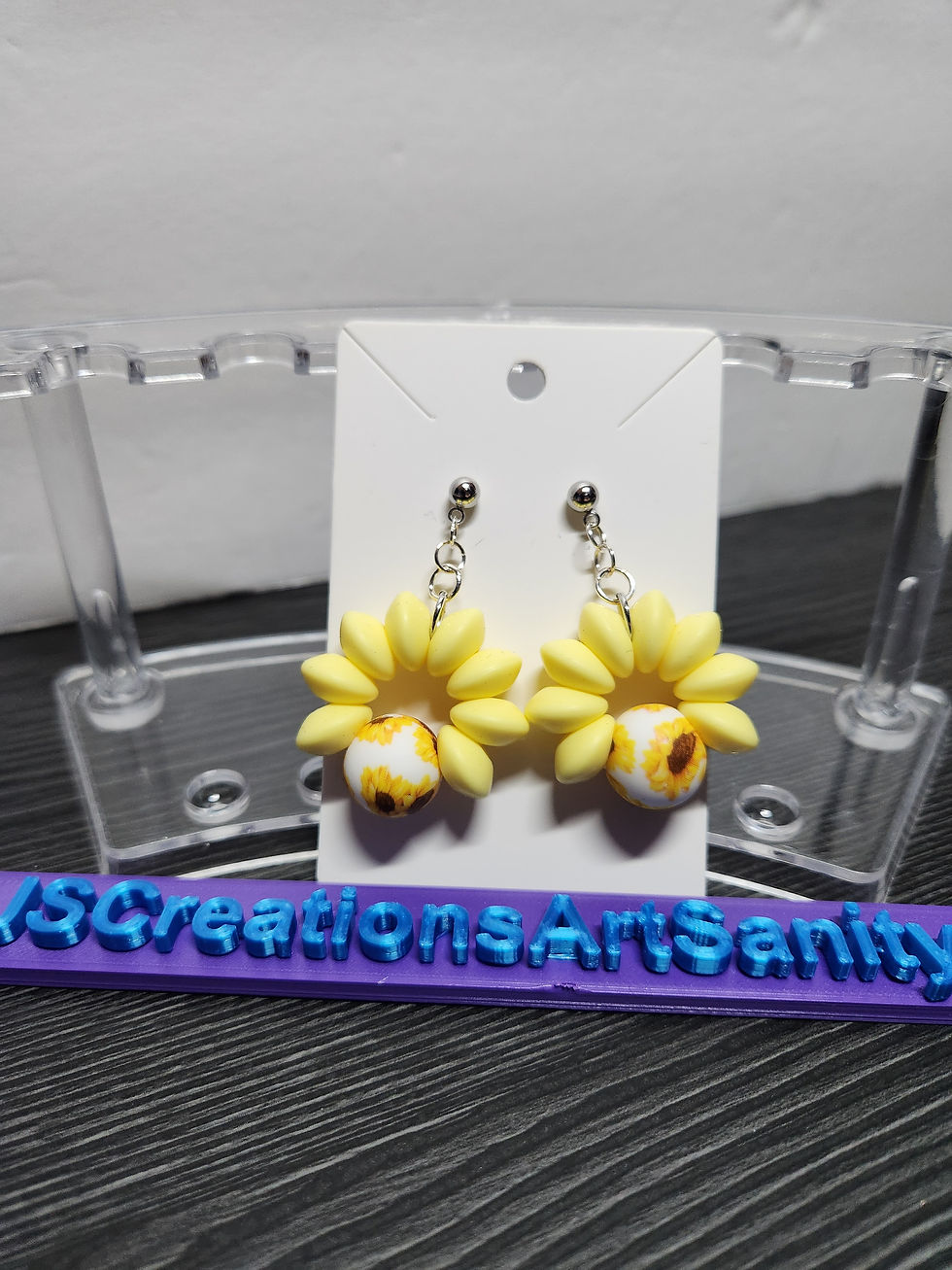 Thumbnail: Sunflower Earrings
