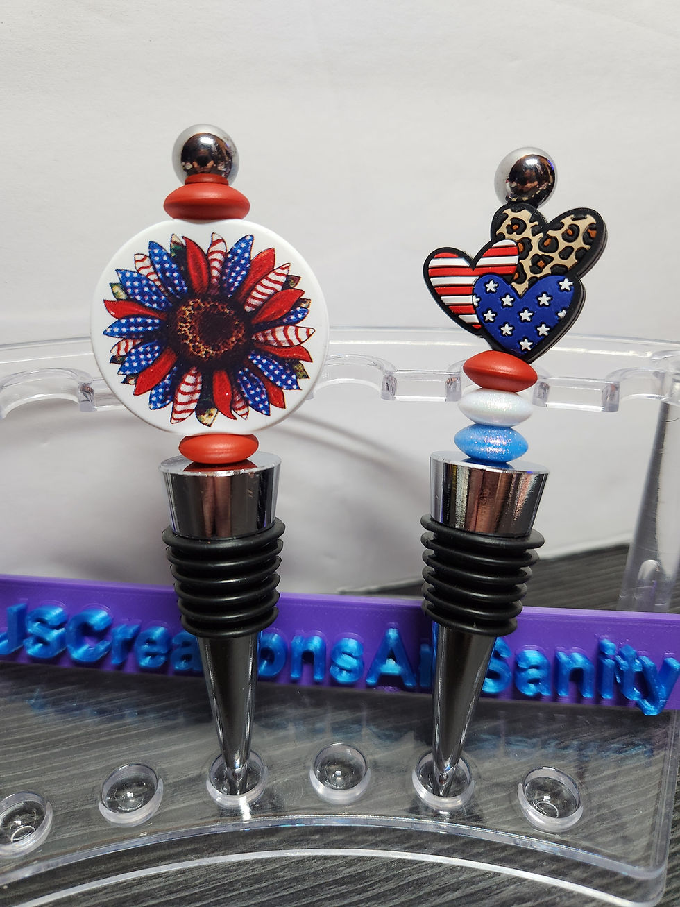 Patriotic Wine Stoppers